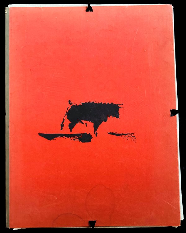 Picasso. Toros. With 15 pochoirs.